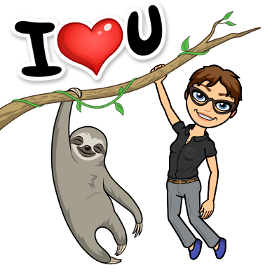 Ms Kelly & sloth